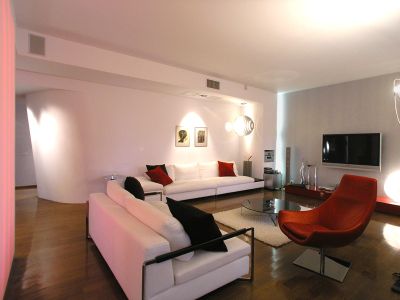 Livingul Apartament în Băneasa