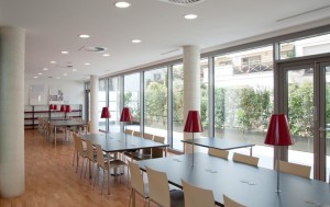 Mediatecă la Levallois-Perret - hol